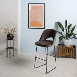 Стул полубарный Ларс (ПБ) БлюАрт/Линк / Lars