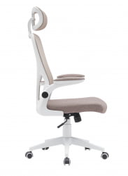 Кресло офисное ТопЧаирс Аироне бежевый ткань / TopChairs Airone