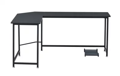 Угловой письменный стол КИВИ Черный БК / KIWI BK