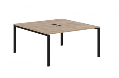 Бенч-система ЕДИС ЕУВСТ 1516 Дуб Денвер светлый Черный / EDIS EUWST