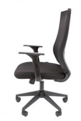 Офисное кресло CХАИРМАН 500 ЛТ (ЛТ) Б/П ткань Черный / CHAIRMAN (LT)