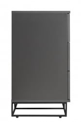 Комод CИТЙ 400955801х Графит / CITY 400955801h