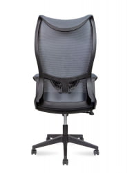 Кресло офисное ВАВЕ АМ3-Х(БЛАCК) Серый / WAVE AM3-H(BLACK)