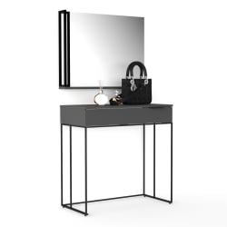 Туалетный стол Ситй 80 см. графит / City