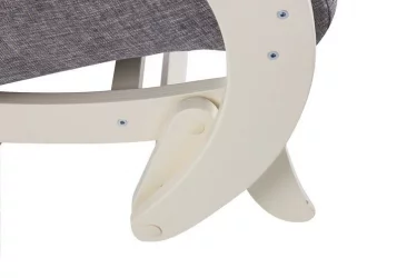 Кресло-качалка Модель 68 М (Сливочный/Верона Деним Блуе) / (Сливочный/Verona Denim Blue)