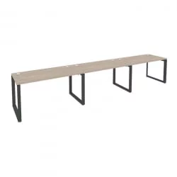 Рабочая станция на О-образном м/к ОНИКС О.МО-РС-3.3.7 Дуб Аттик/Антрацит / ONIX O.MO-RS-3.3.7