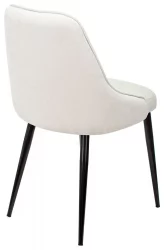 Стул для кухни Бюрократ КФ-5 Молочный Велвет 20 / KF-5 Velvet