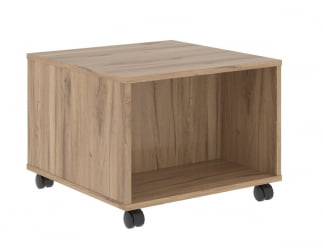 Стол журнальный ЕДИС ЕДCТ 6060 Дуб Денвер светлый / EDIS EDCT