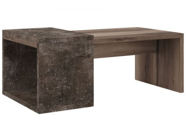 Кофейный столик Б-ТОНЕ БТН36161242 Вяз Бетон темный / B-TONE BTN36161242