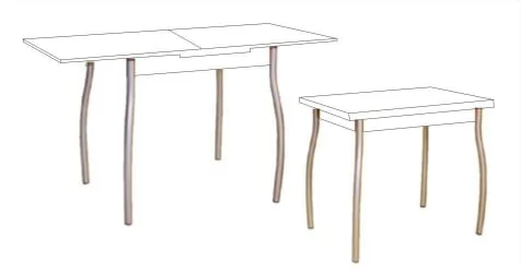 Обеденный стол З 300 (металлик) / Z