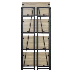 Стеллаж БРАБИКС ЛОФТ СХ-001 Дуб натуральный / BRABIX LOFT SH-001