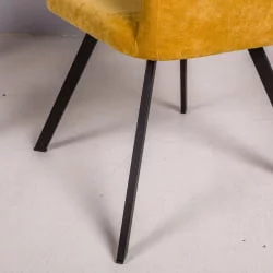 Кресло Оскар Арки микровелюр Желтый / Oscar Arki