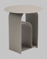 Журнальный столик Арвел металл темно-серый / Arwel