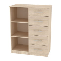 Комод Калисто(К36)1147х902х468ручкарейлинг160мм(ЯШТ) / Калисто(K36)1147х902х468ручкарейлинг160мм(ЯШТ)