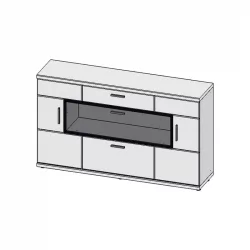 Комод в гостиную Корано Бм.Кор-06С