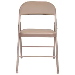 Стул складной для дома и офиса БРАБИКС Голф Плус CФ-003 Комфорт Бежевый / BRABIX Golf Plus CF-003