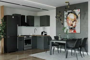 Кухонный гарнитур Антрацит 2000х1200