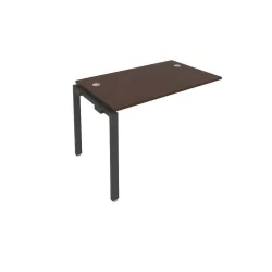 Проходной наборный элемент рабочей станции Метал Сйстем Б.ПРС-СП-1.2 Венге/Антрацит / Metal System