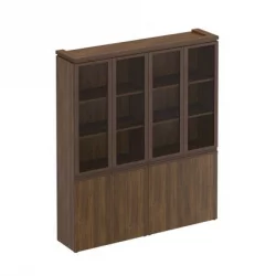 Шкаф для документов МАРК МК 360 Орех тоскана / MARK