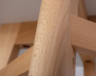 Маленький обеденный стол ДОБРИН АЛБЕРТ 90 Белый / DOBRIN ALBERT