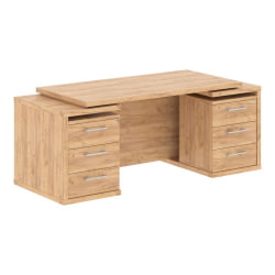 Стол руководителя Торр-З ТДТ 197 Дуб Бофорд / Torr-Z TDT