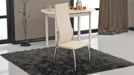 Стул Комфорт Бежевый Аллигатор к/з 218