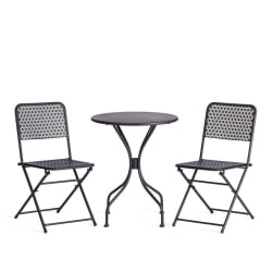 Стол для дачи Сеcрет Де Маисон Вилла стальной сплав, Д59х70см, черный / Secret De Maison Villa D59х70см,