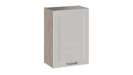 Шкаф навесной Одри В_72-50_1ДР Дуб Сонома трюфель/Бежевый шелк