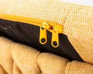 Стул барный ДОБРИН ЛЕОН Желтая ткань ЛАР 275-8 / DOBRIN LEON LAR