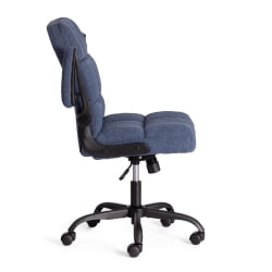 Кресло офисное Лугано ткань теддй, темно-синий / Lugano teddy,