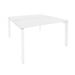 Рабочая станция на П-образном м/к ОНИКС О.МП-Д.РС-2.3.7 Белый Бриллиант / ONIX O.MP-D.RS-2.3.7