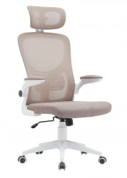 Кресло офисное ТопЧаирс Аироне бежевый ткань / TopChairs Airone