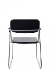 Кресло Никс Плус РCХ ОМКЛ-03 Черный/Металл окрашенный Хром / Nix Plus RCH OMKL-03