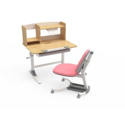 Парта школьная с полкой ЕУРЕКА ЕCД-КСЙЛ-80 / EUREKA ECD-XYL-80