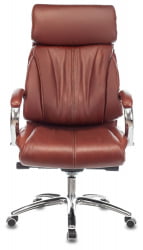 Кресло руководителя Бюрократ Т-9904НСЛ светло-коричневый Леатхер Еичел / T-9904NSL Leather Eichel