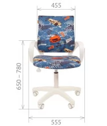 Детское кресло CХАИРМАН КИДС 103 Машинки / CHAIRMAN KIDS