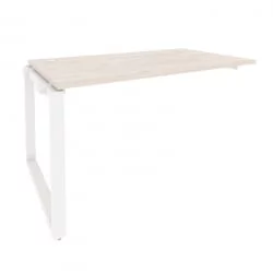 Наборный элемент рабочей станции на О-образном м/к ОНИКС О.МО-1.НРС-3.8 Денвер Светлый/Белый / ONIX O.MO-1.NRS-3.8