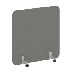 Перегородка на металлических опорах, на роликах Р-лине ДП.Р-120-120 Металлик / R-line DP.R-120-120