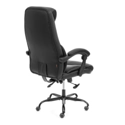 Кресло руководителя Камбридге металБЛ кож/зам/ткань, черный/черный, 36-6/11 / Cambridge metalBL