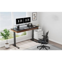 Геймерский стол ЕУРЕКА ЕРК-ЕД-И55-ВН / EUREKA ERK-ED-I55-WN