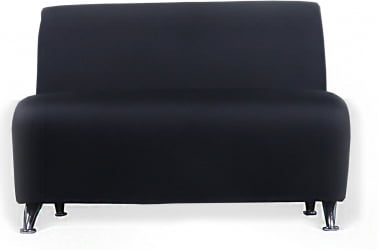 Диван Интер хром 2х местный Еуролине-9100 / Euroline-9100