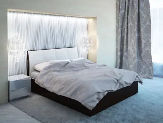 Кровать Висконти Бежевый\Коричневый / Visconti