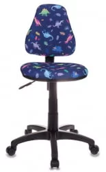 Кресло детское Бюрократ КД-4/ДИНО-БЛ / KD-4/DINO-BL
