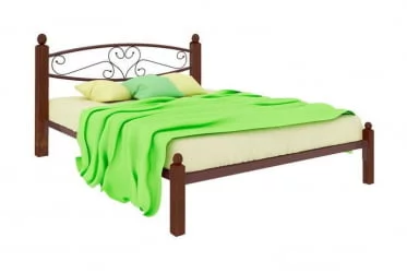 Кровать Каролина Лукс 1400х1900 Медная / Lux