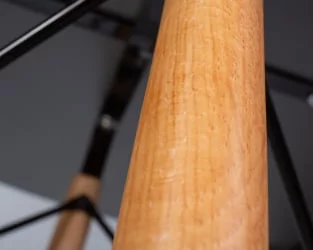 Маленький обеденный стол ДОБРИН CХЕЛСЕА 80 Темно-серый ГР-04 / DOBRIN CHELSEA GR-04