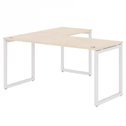 Стол угловой правый КСТЕН-К КСКCТ 1615 Р Бук Тиара Белый / XTEN-Q XQCT R