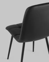 Стул Оливер экокожа Черный / Oliver