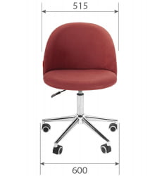 Компьютерное кресло CХАИРМАН ДОМ (Хоме) 118 Коралл / CHAIRMAN (Home)