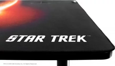 Геймерский стол Ароззи Арена Леггеро Стар Трек едитион Блаcк / Arozzi Arena Leggero Star Trek edition Black