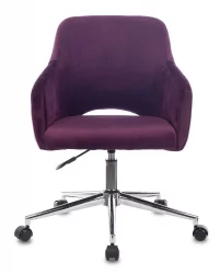 Кресло для оператора Бюрократ CХ-380СЛ Сливовый Италиа 23 / CH-380SL Italia
